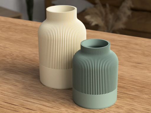 Japandi Vase – Bild 2