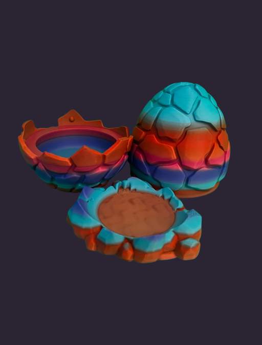 Stone Dragon Egg – 3D-gedrucktes Drachen-Ei aus PLA im Fels-Look – Bild 2