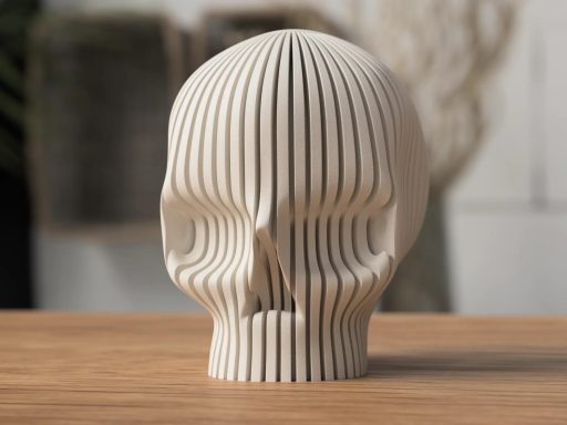 Totenkopf (Teelichtkompatibel) – Bild 2