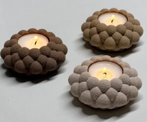 Bubble-Teelichthalter