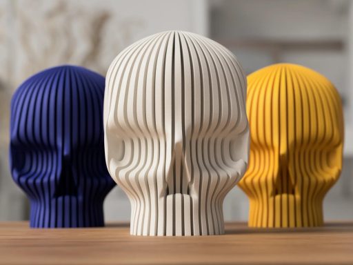 Totenkopf (Teelichtkompatibel)