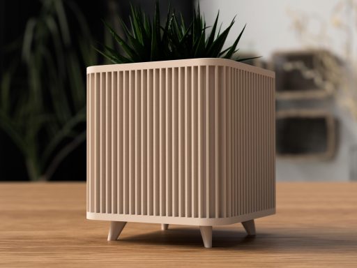 Shikaku Planter - moderner 3D-gedruckter Blumentopf im japanischen Stil – Bild 3