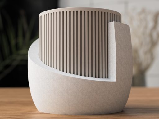 Moderner Japandi Pflanztopf, Design-Pflanztopf im Japandi-Stil – Modern trifft Zen – Bild 8