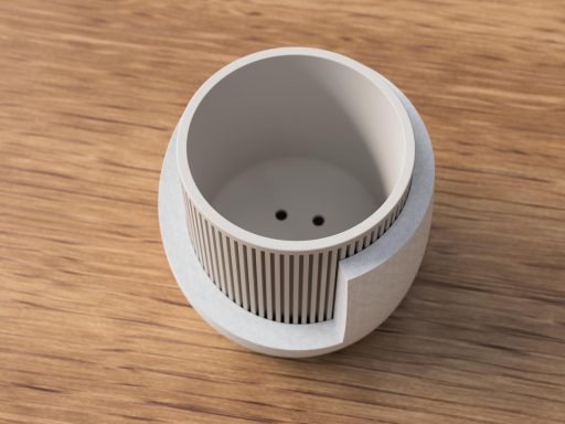 Moderner Japandi Pflanztopf, Design-Pflanztopf im Japandi-Stil – Modern trifft Zen – Bild 5