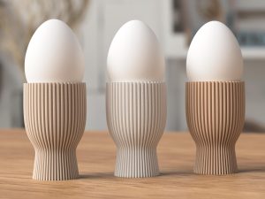 Eierbecher im modernen Design – Wendbar & dekorativ – Perfekt für Ostern
