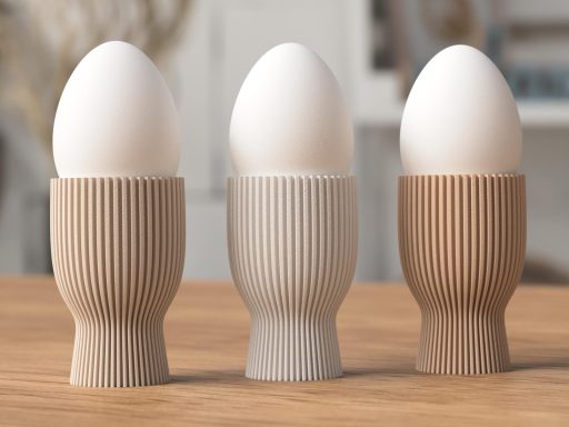 Eierbecher im modernen Design – Wendbar & dekorativ – Perfekt für Ostern