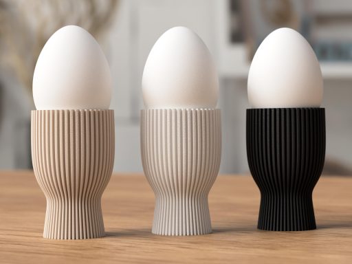 Eierbecher im modernen Design – Wendbar & dekorativ – Perfekt für Ostern – Bild 5