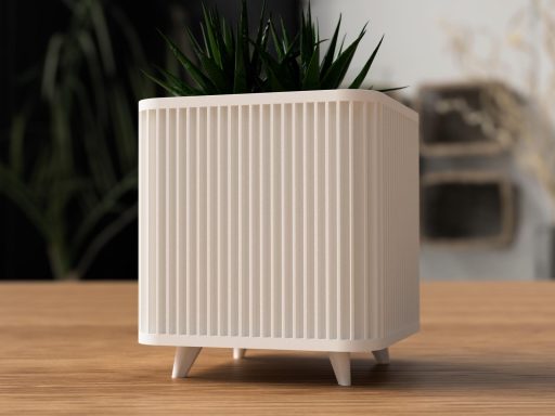 Shikaku Planter - moderner 3D-gedruckter Blumentopf im japanischen Stil – Bild 5