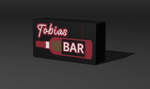 Personalisierte 3D-gedruckte LED Lichtbox – Name & Text individualisierbar – Deko Geschenk – ohne LED – Bild 7
