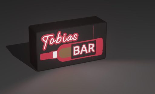 Personalisierte 3D-gedruckte LED Lichtbox – Name & Text individualisierbar – Deko Geschenk – ohne LED – Bild 4