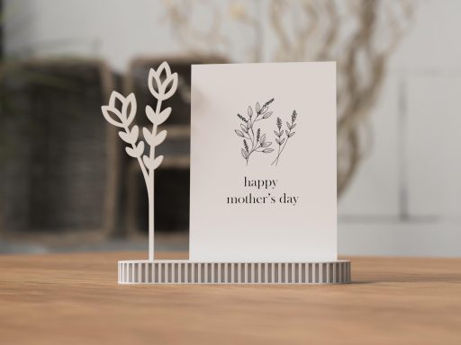Karten- & Fotohalter mit Blumenslot – Perfekt zum Muttertag – Bild 6