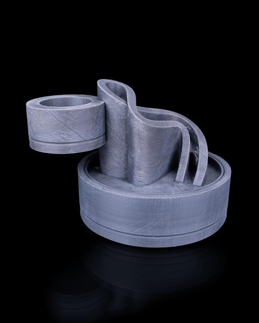 Zen Tischbrunnen mit Pflanzgefäß – 3D-gedruckter Indoor Wasserbrunnen ohne Pumpe – Deko für Zuhause & Büro – Bild 4
