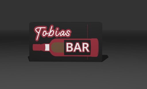 Personalisierte 3D-gedruckte LED Lichtbox – Name & Text individualisierbar – Deko Geschenk – ohne LED – Bild 6