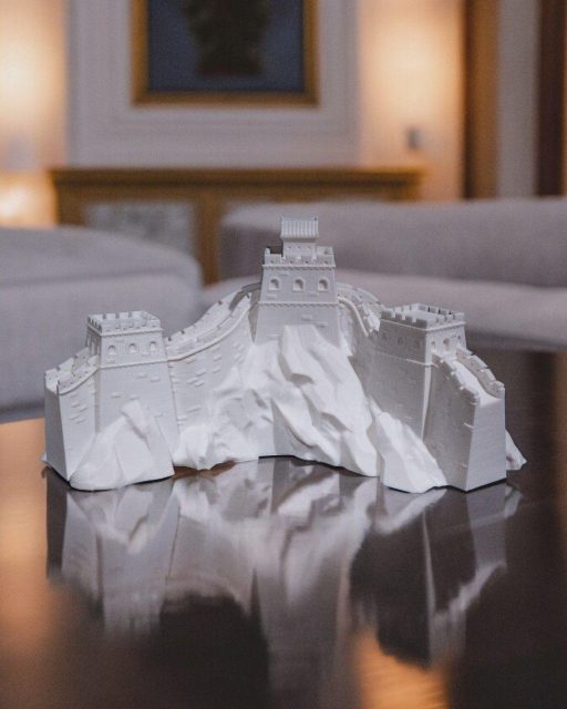 Great Wall of China 3D Modell – Chinesische Mauer Miniatur – Bild 2