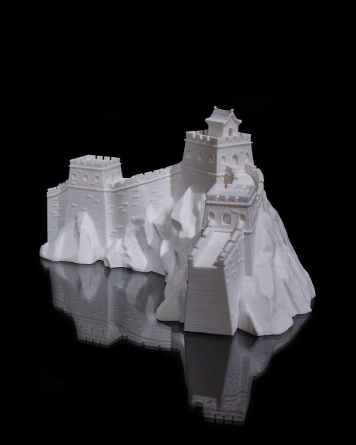 Great Wall of China 3D Modell – Chinesische Mauer Miniatur – Bild 4