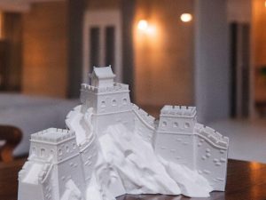 Great Wall of China 3D Modell – Chinesische Mauer Miniatur