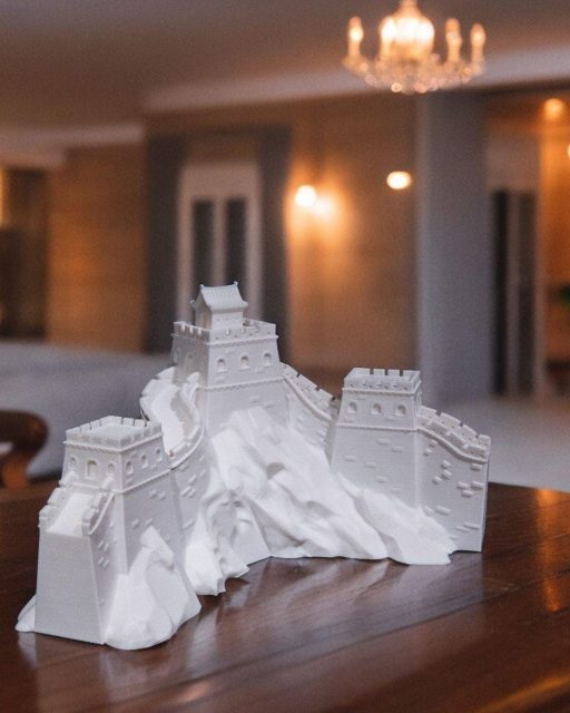 Great Wall of China 3D Modell – Chinesische Mauer Miniatur