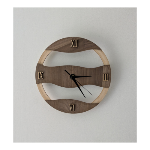 Zeitlos ruhig – Wanduhr