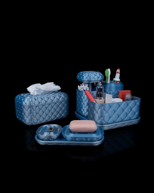 Bath Mood – Bain de Luxe Kit | Elegantes 3D-gedrucktes Badezimmer-Set im Boutique-Stil – Bild 2