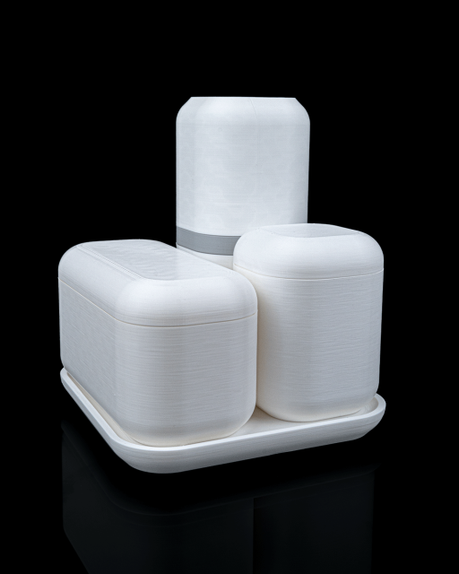 Bath Mood – Essential Kit | Modernes 3D-gedrucktes Badezimmer-Set aus PLA – Bild 3