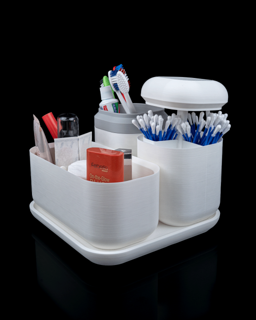 Bath Mood – Essential Kit | Modernes 3D-gedrucktes Badezimmer-Set aus PLA – Bild 4