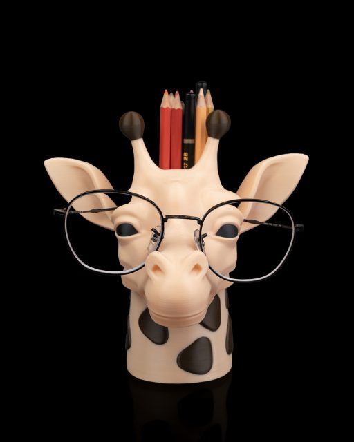Mr. Giraffe – Brillen- & Stiftehalter – Lustige Dekofigur – Originelles Geschenk