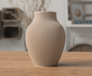 Moderne Vase – Japanisch-skandinavisches Design – Minimalistisch & elegant – 18 cm hoch – Stilvolle Wohn-Deko