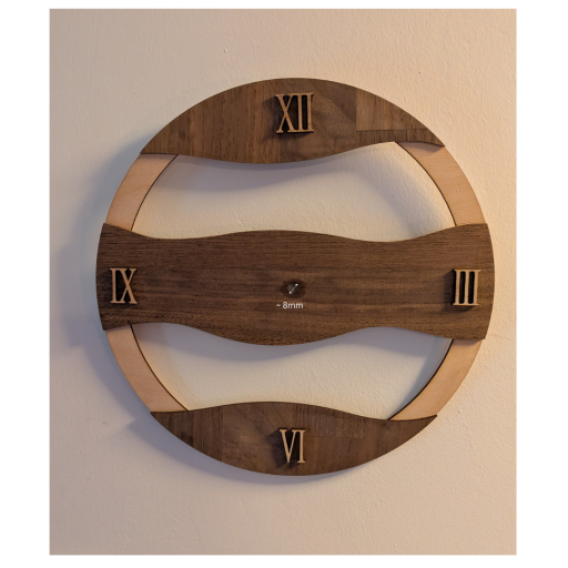 Zeitlos ruhig - Wanduhr – Bild 5