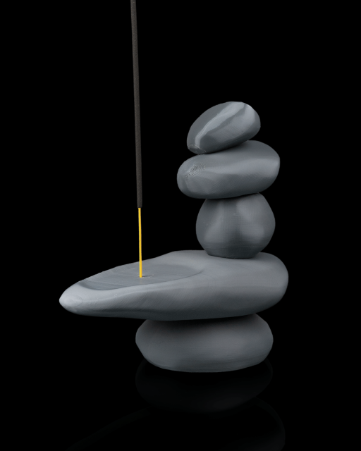Zen Balance Räucherstäbchenhalter – Meditativer Steinturm – Räucherstäbchen-Halter im Zen-Stil – Für innere Ruhe & Achtsamkeit – Bild 4
