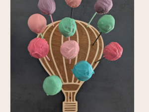 Cake Pop Halter - Ballon