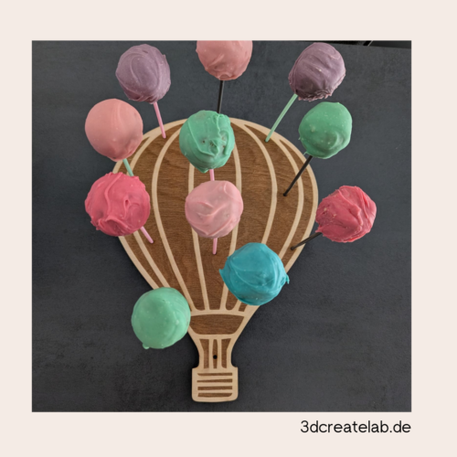 Cake Pop Halter - Ballon