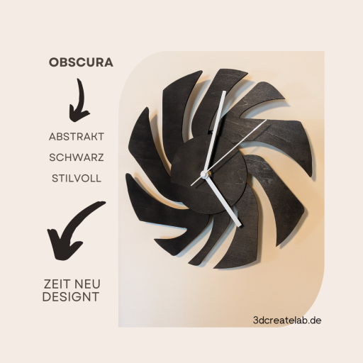 OBSCURA - Wanduhr