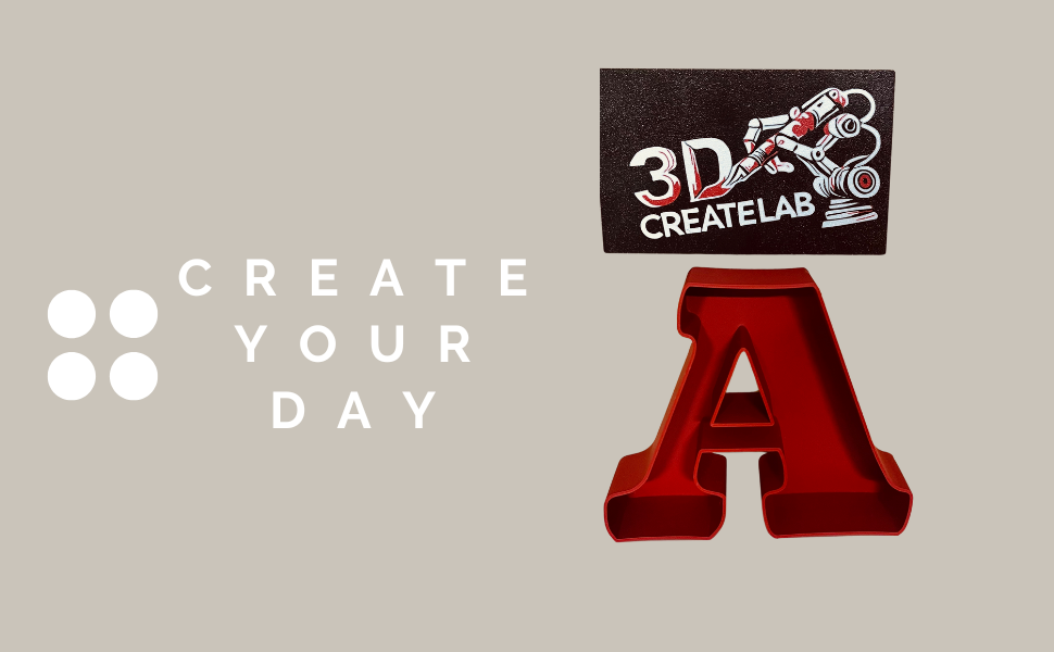 3D Buchstaben Deko - Hohle Buchstaben zum Befüllen – Aufstellbar – Personalisierbare Wörter – Perfekt für Halloween & Anlässe – Bild 3