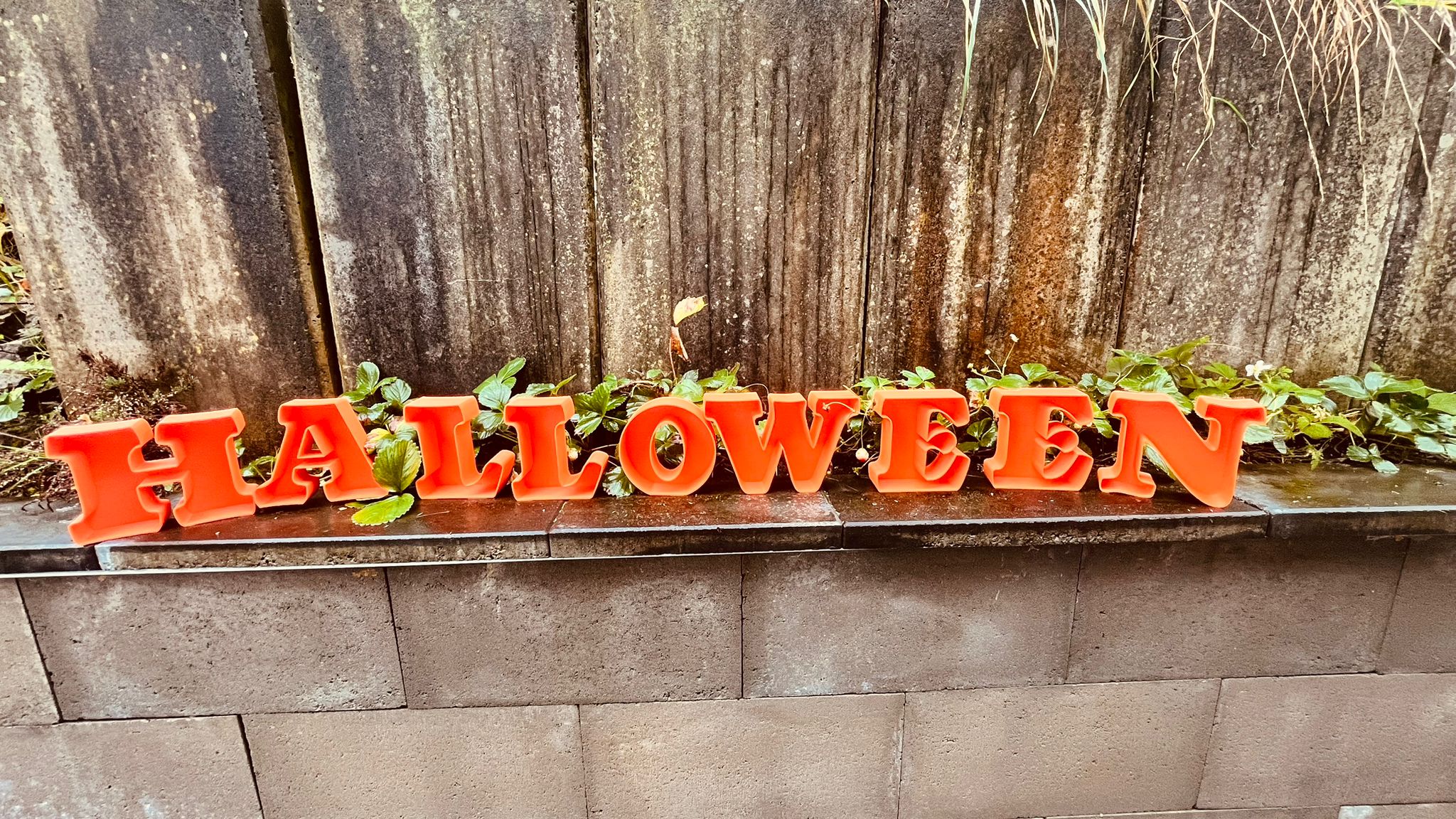 3D Buchstaben Deko - Hohle Buchstaben zum Befüllen – Aufstellbar – Personalisierbare Wörter – Perfekt für Halloween & Anlässe – Bild 6