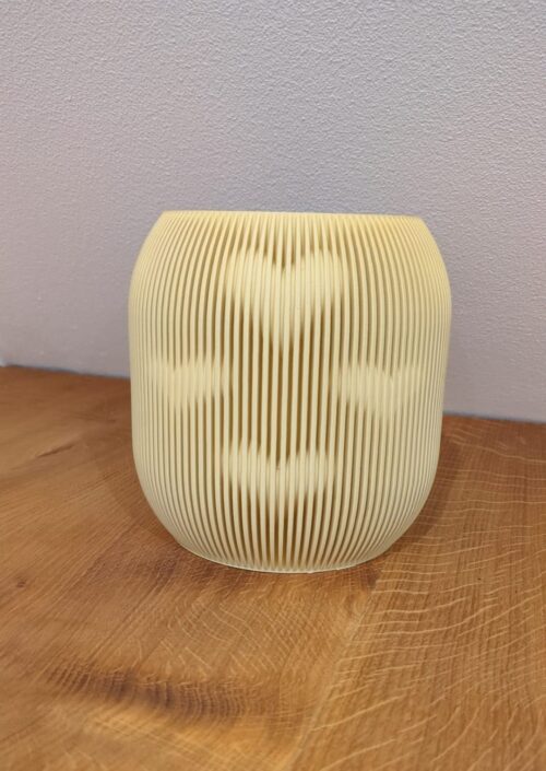 Herzlicht Vase – Deko-Vase mit Herz-Effekt (3D Druck)