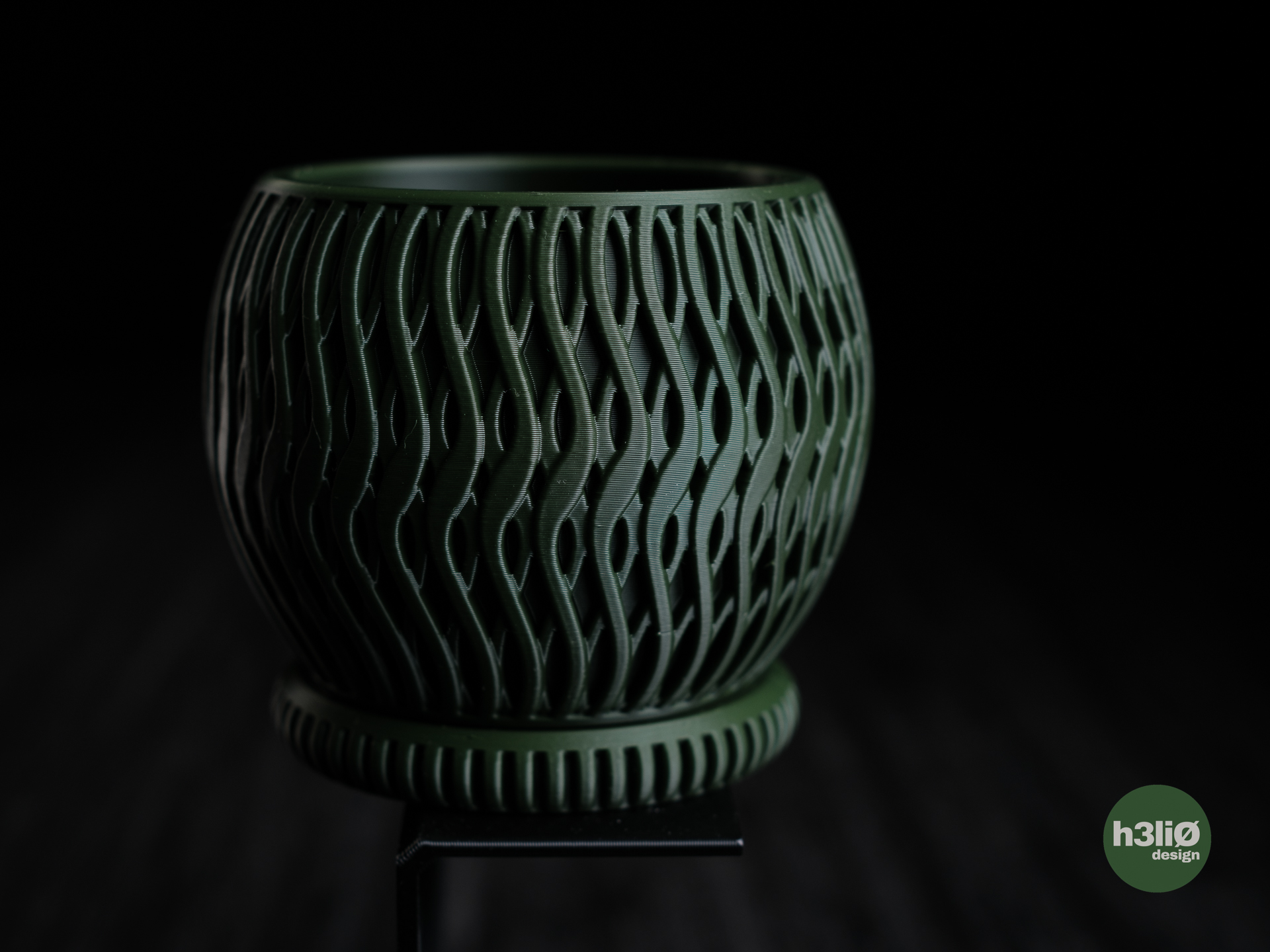 Briosi Planter (3D Druck) – minimalistischer Designer-Pflanztopf mit klaren Formen – Bild 6