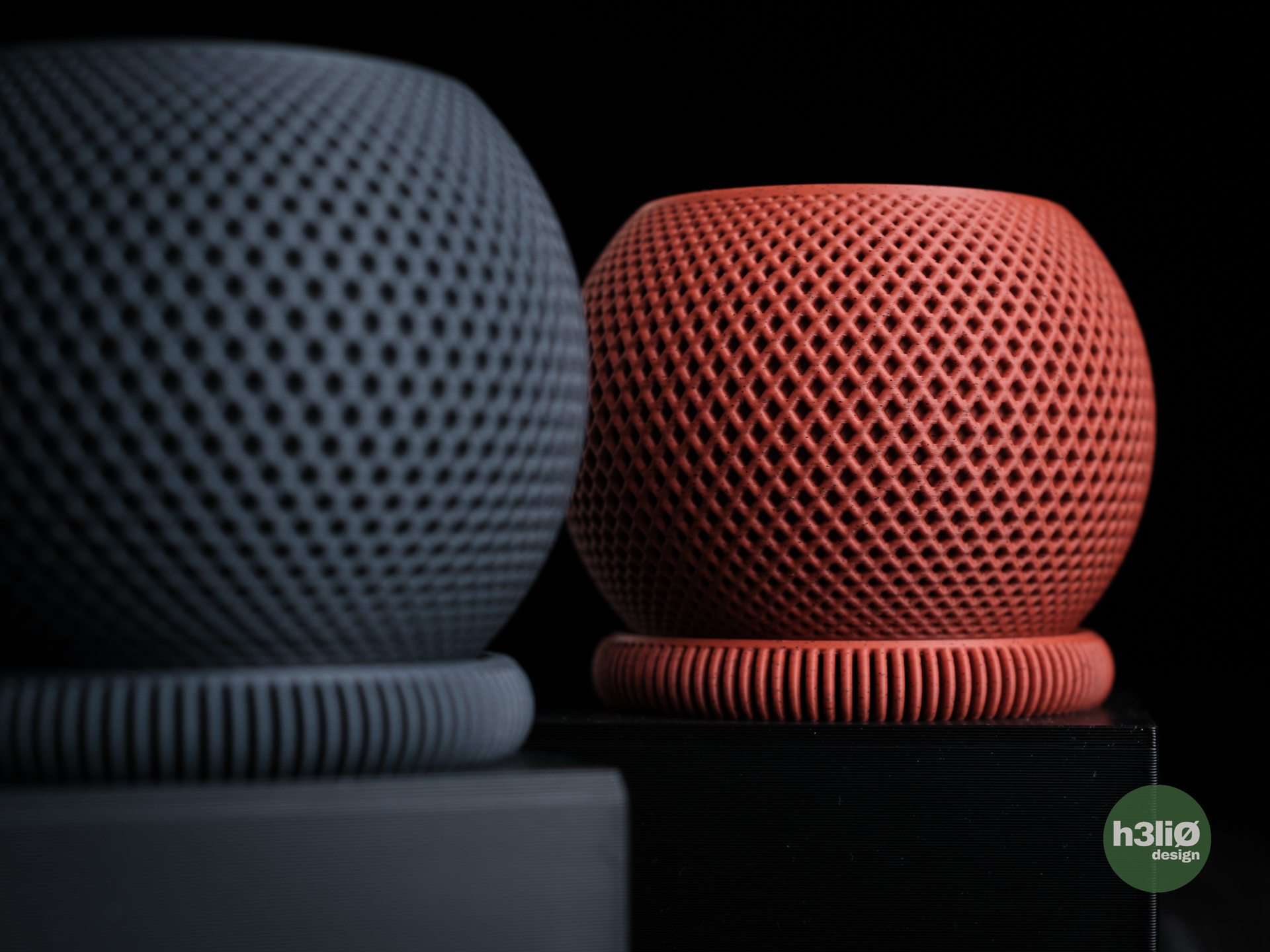 Dusk Planter (3D Druck) – moderner, minimalistischer Übertopf mit erhöhter Abtropfschale – Bild 5