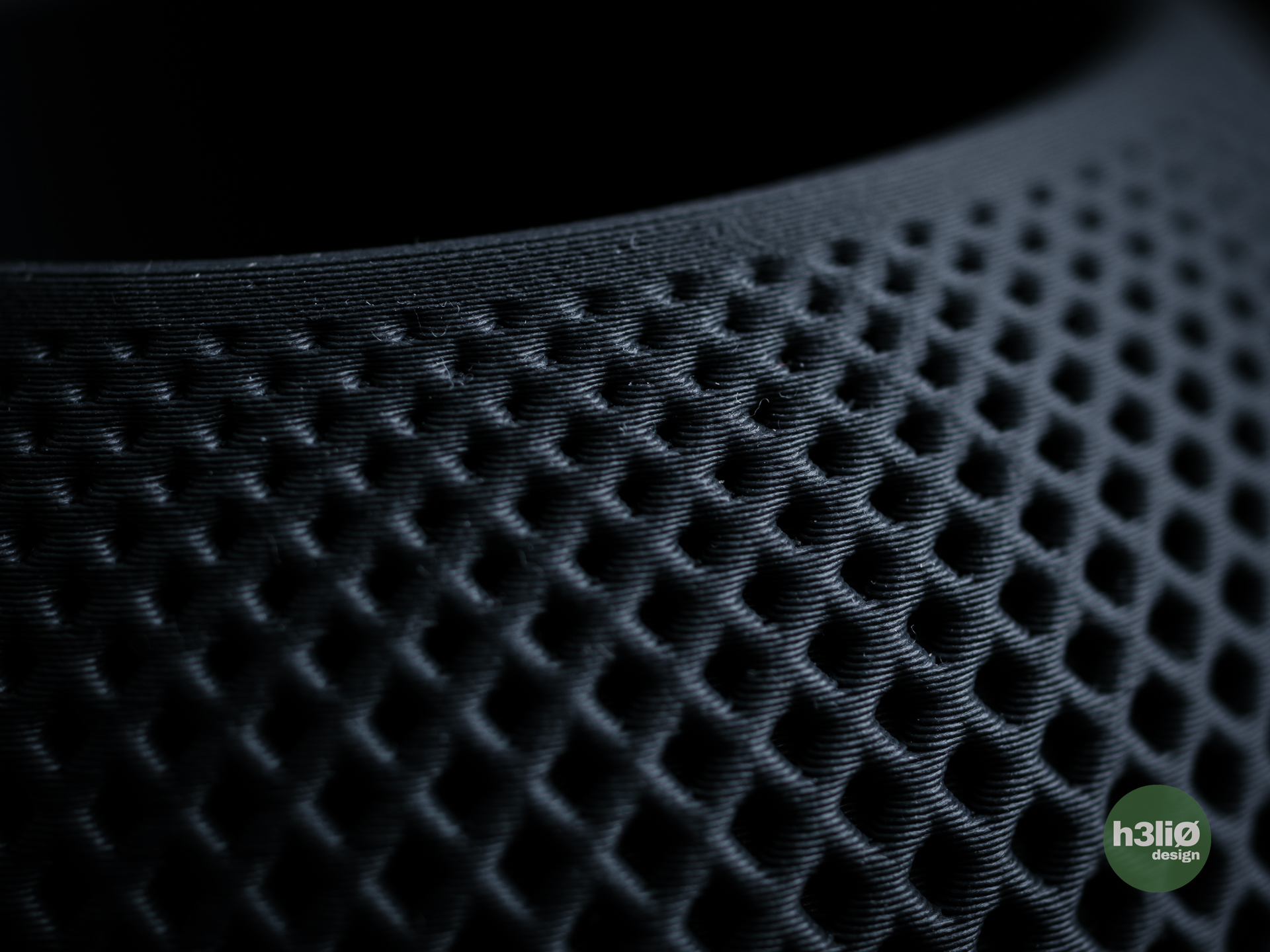 Dusk Planter (3D Druck) – moderner, minimalistischer Übertopf mit erhöhter Abtropfschale – Bild 2