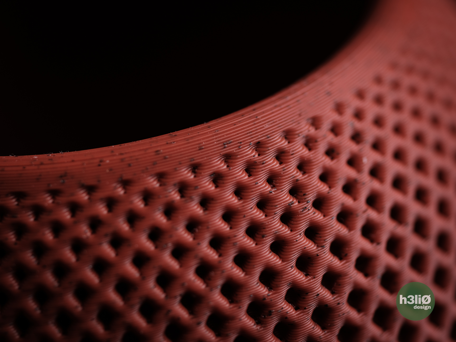 Dusk Planter (3D Druck) – moderner, minimalistischer Übertopf mit erhöhter Abtropfschale – Bild 3