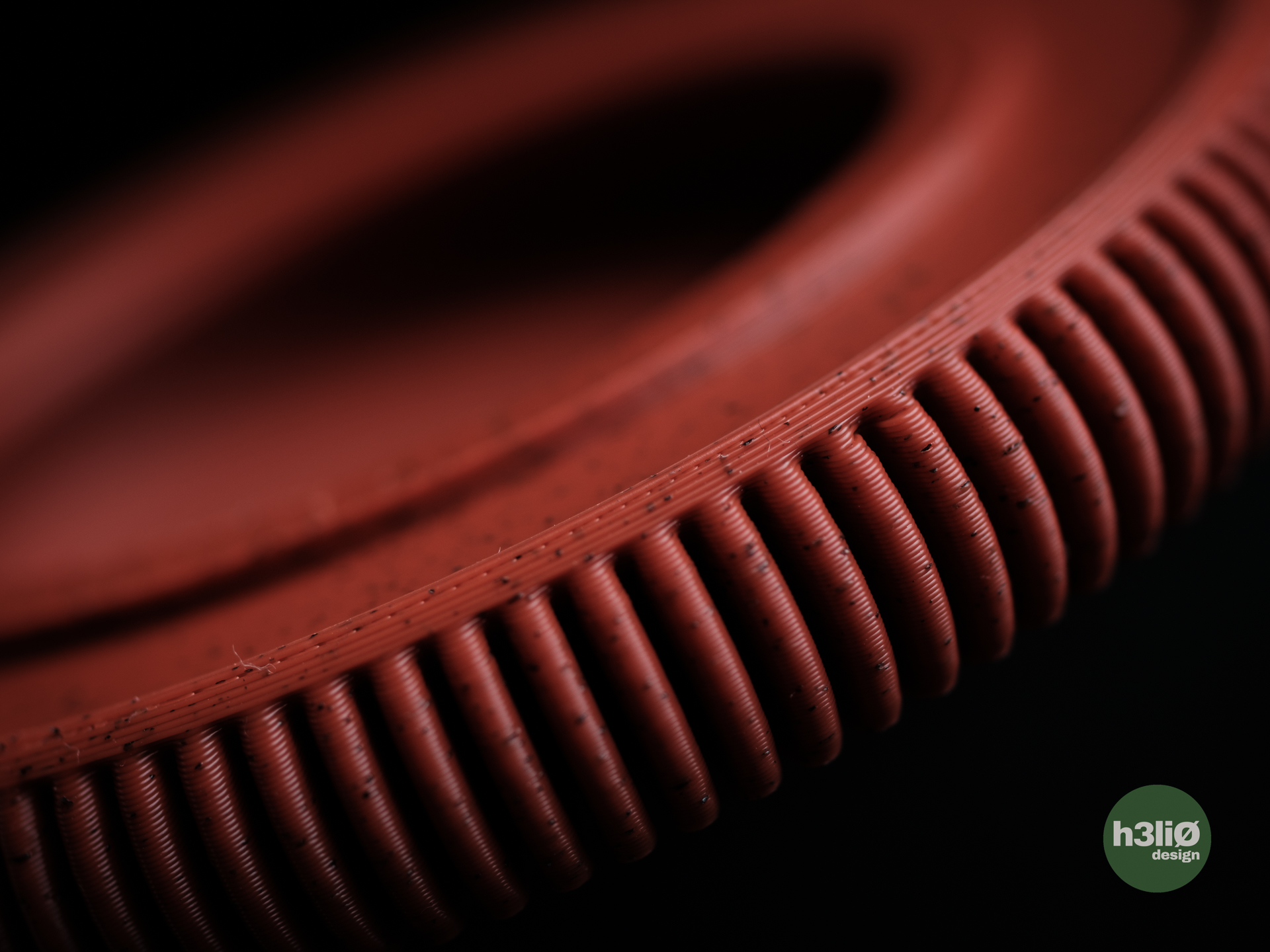 Dusk Planter (3D Druck) – moderner, minimalistischer Übertopf mit erhöhter Abtropfschale – Bild 4