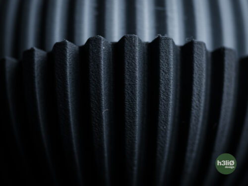 Zenith Planter (3D Druck) – moderner, minimalistischer Pflanztopf mit Abtropfschale