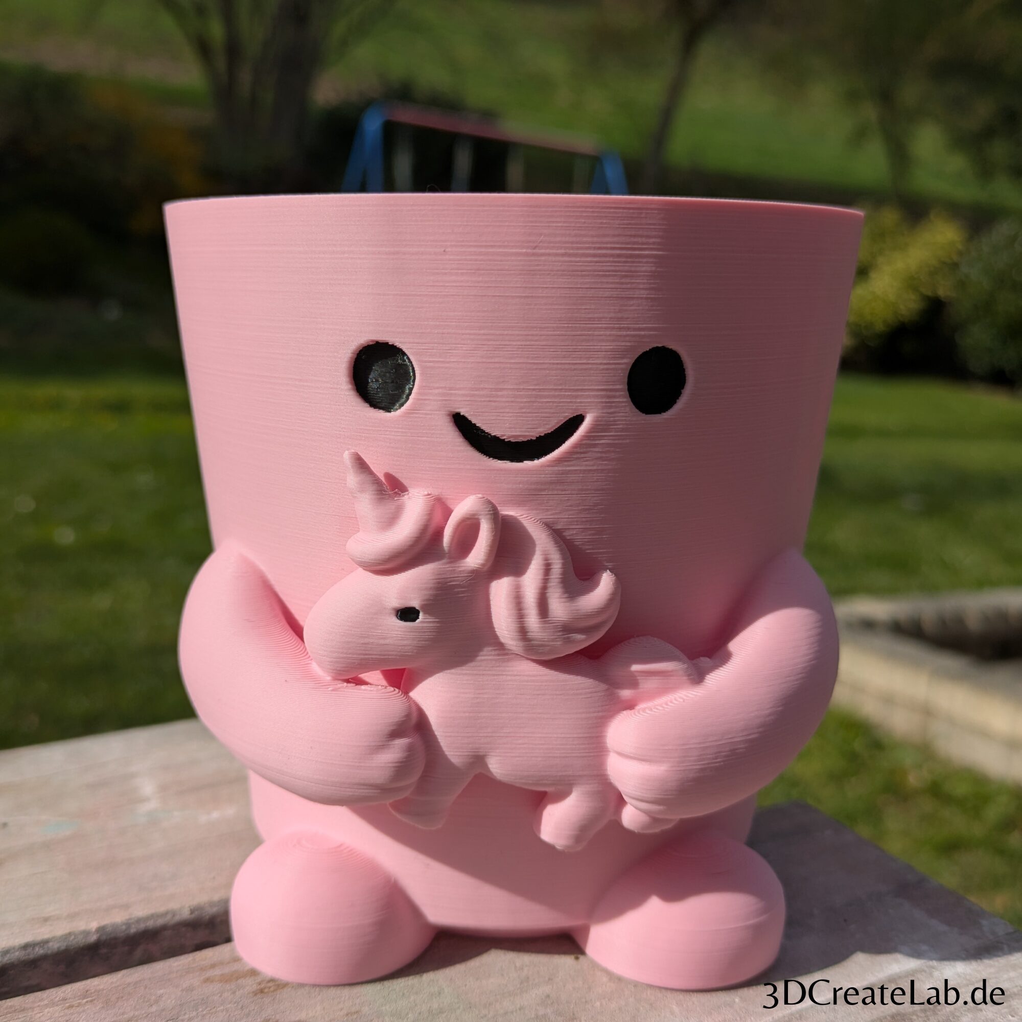 Cute Face Planter – Blumentopf mit Einhorn